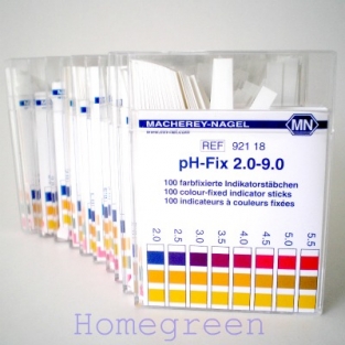 pH Indicatorstrookjes bereik 2.0 tot 9.0
